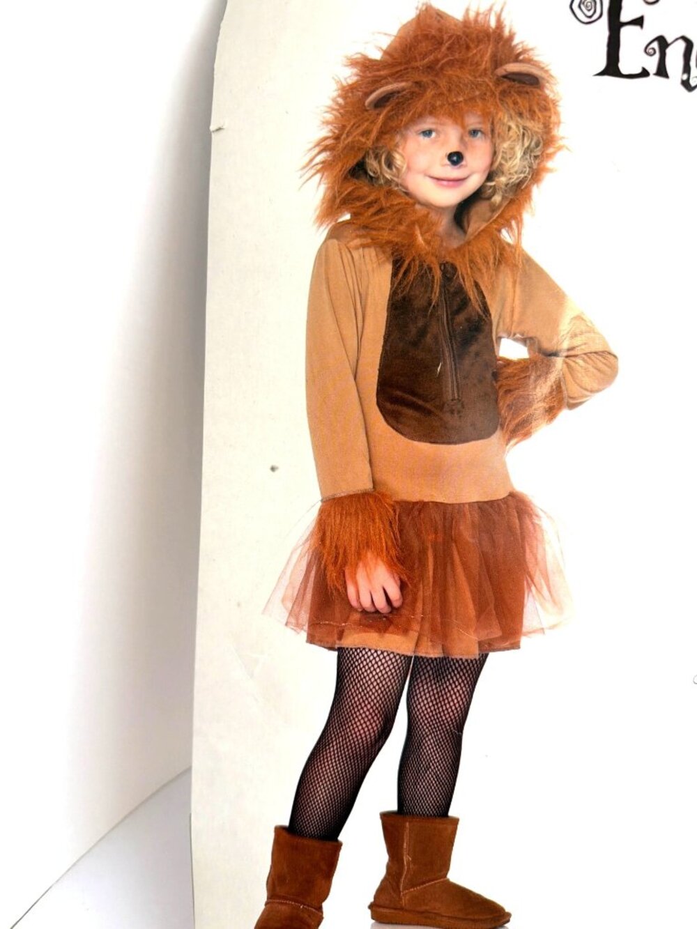 Enchanted Costumes Cuddly Lion Child Cosplay Costume Size Small 4-6